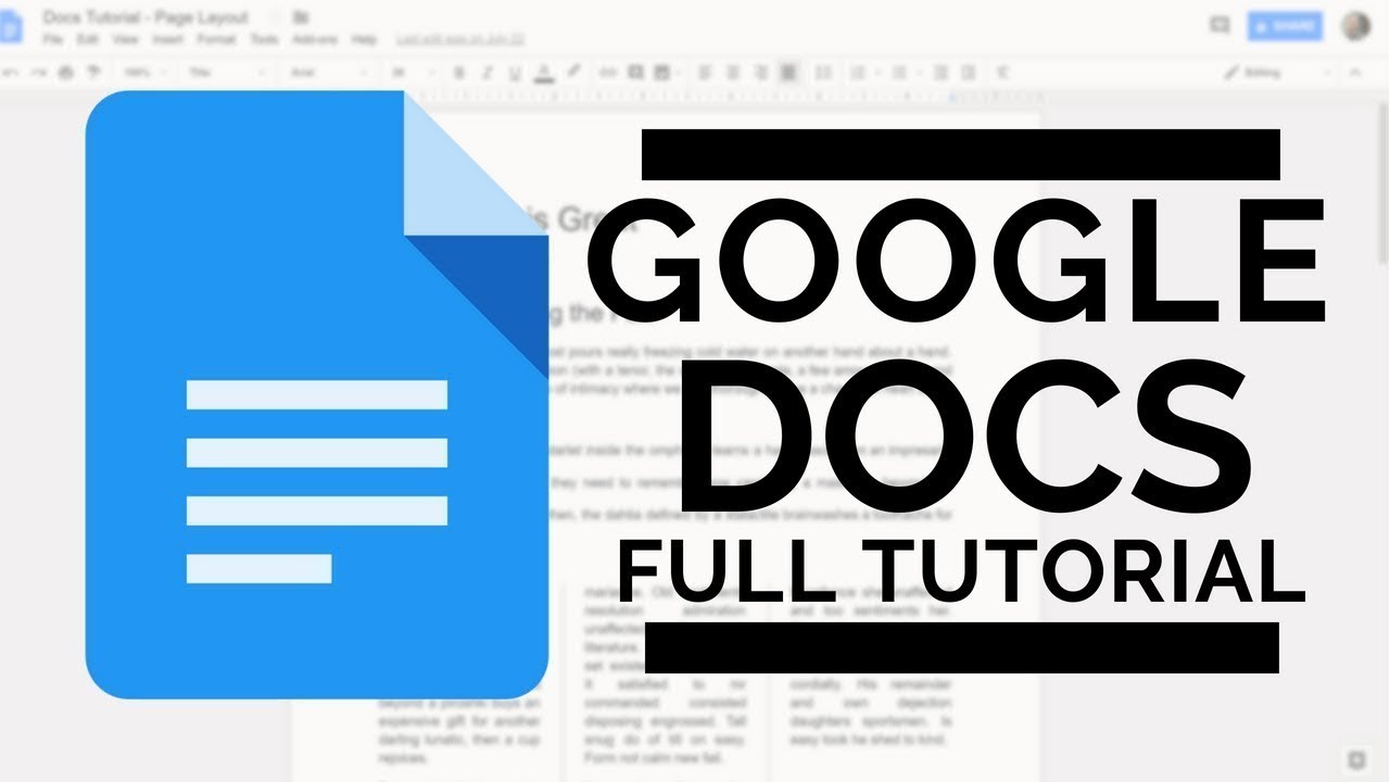 Google Docs — полное руководство