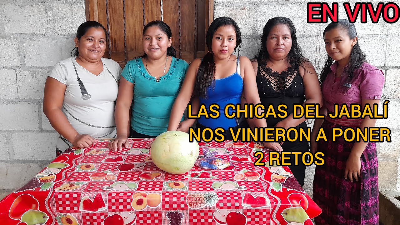 LAS CHICAS DEL JABAL&Iacute; 502 NOS VIENEN A PONER RETOS  EN VIVO