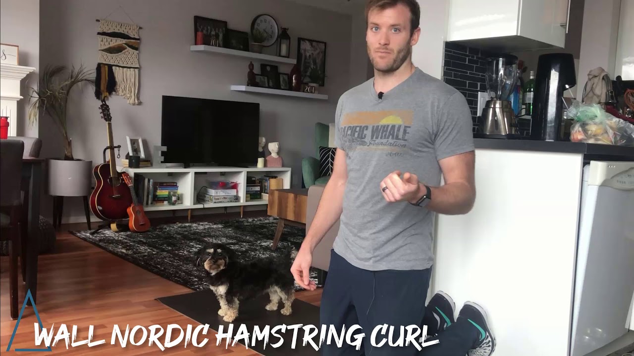 Nordic Hamstring Curl at Home