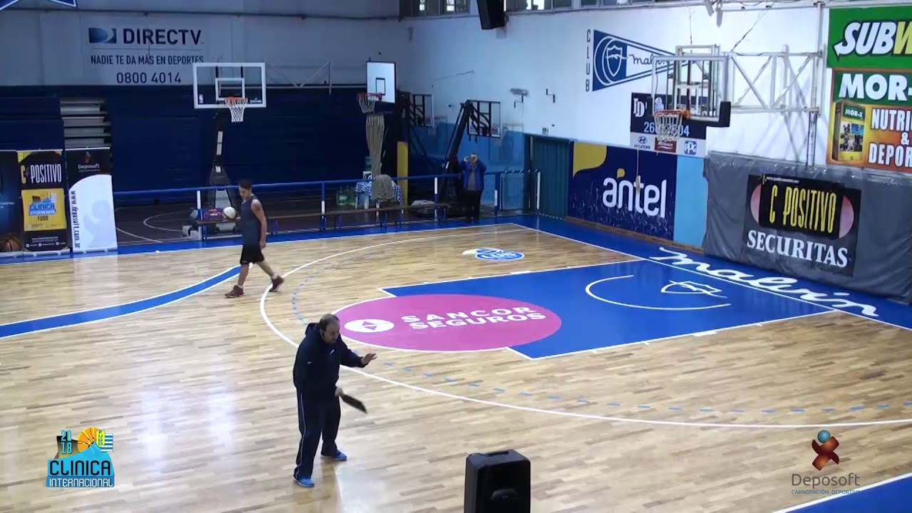 Curso de basquetbol. - Ejercicios ofensivos