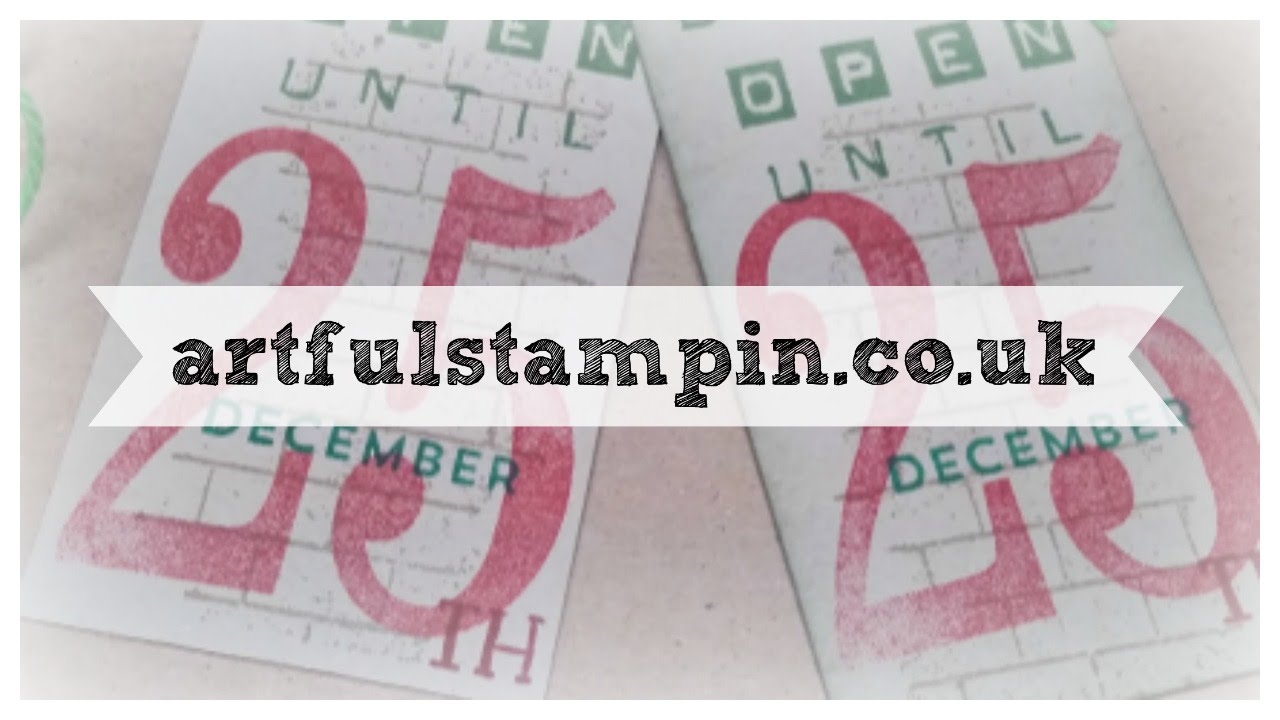 {Do not Open Christmas Tags with artfulstampin}