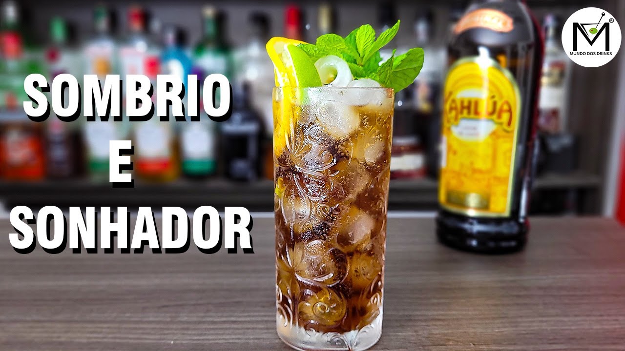 COMO FAZER UM DRINK COM COCA-COLA E CAFÉ - SOMBRIO E SONHADOR!🍹🍹