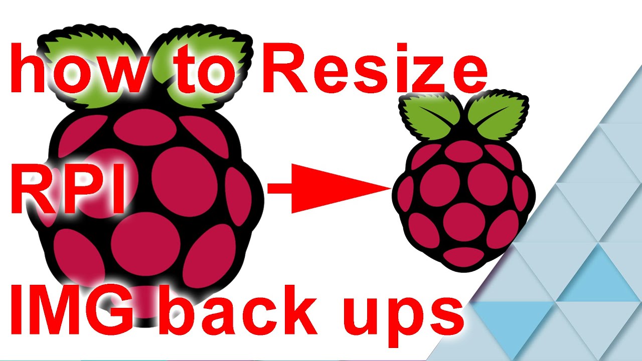 как создать резервную копию, изменить размер/сжать, восстановить файлы Raspberry IMG