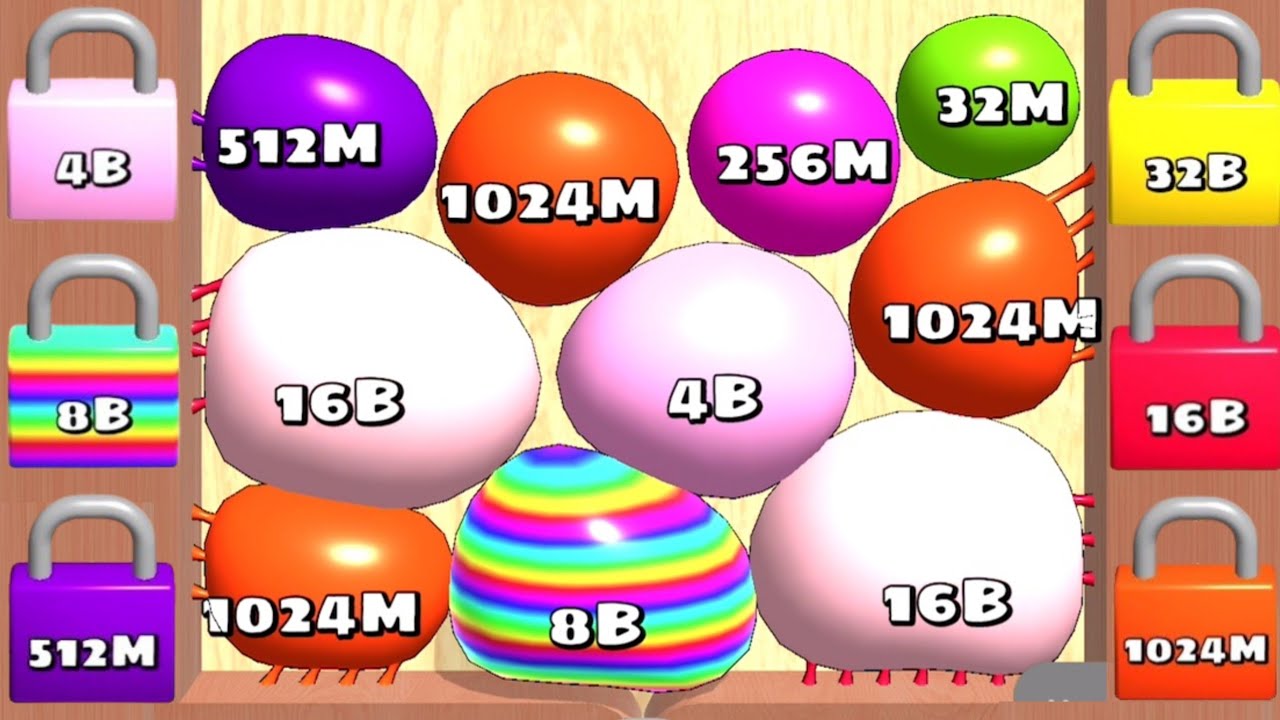 Blob Merge 3D Challenge infinity | Make Biggest Blobs