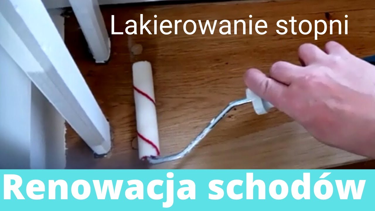 Lakierowanie schodów dębowych. Renowacja schodów, lakierowanie stopni.