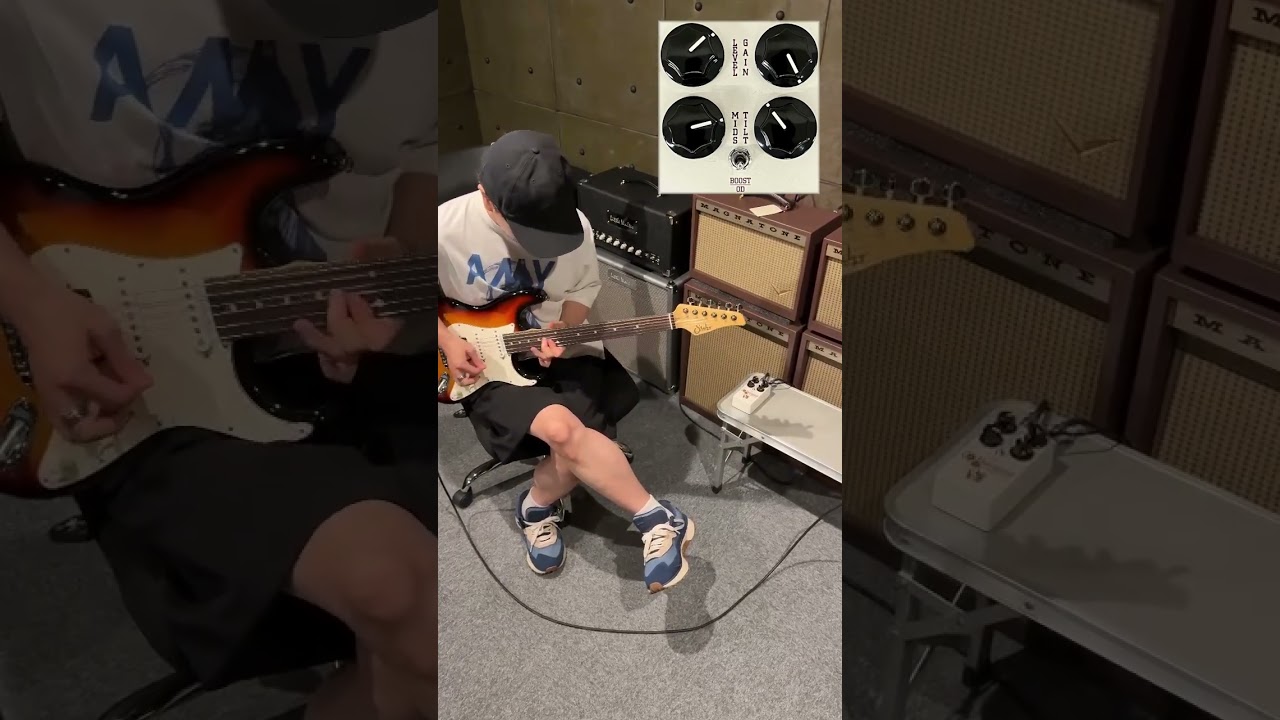 【Diamond Pedals】有賀教平 with &ldquo;BOOST/EQ&rdquo; & MAGNATONE 