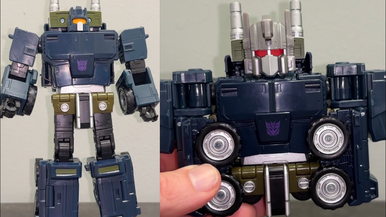 How to transform Onslaught to Bruticus chest. Transformers age of the primes figure transformation