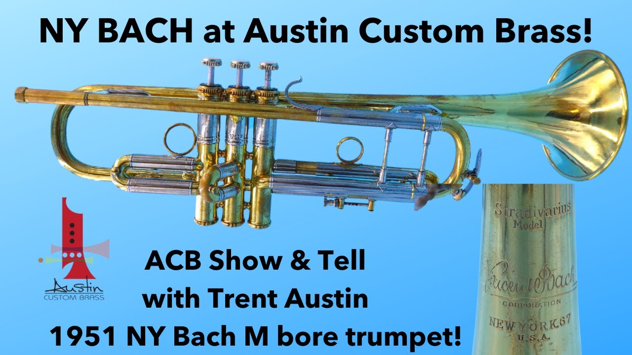 Austin Custom Brass Show & Tell: a super sweet NY Bach trumpet from 1951 #bachbrass  #vintagetrumpet