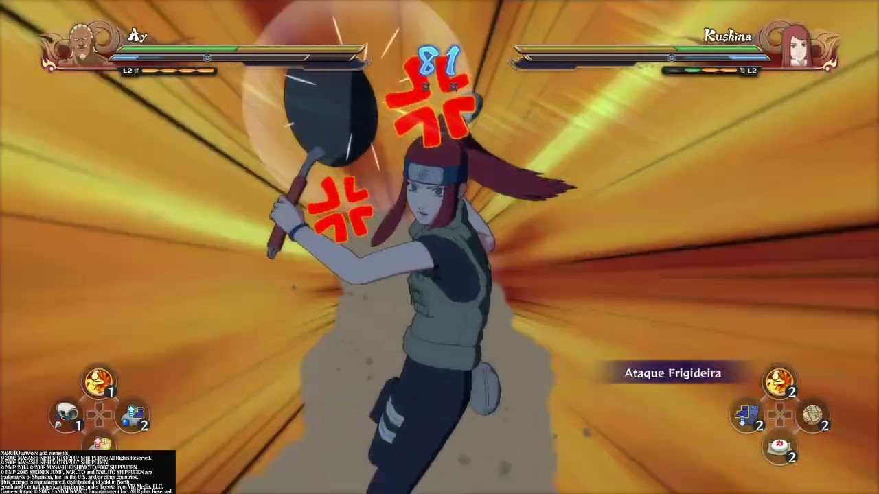 Ay Vs Kushina Naruto Storm 4