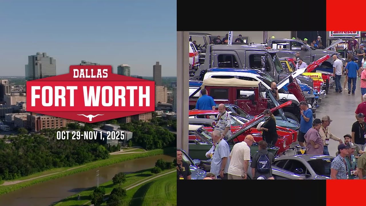 Аукцион масштаба Техаса: 1500 автомобилей на Mecum Dallas/Fort Worth 2025