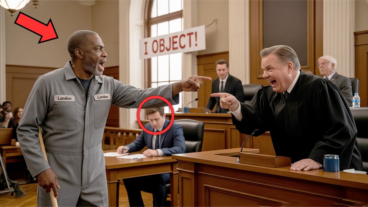 “I WILL DEFEND HIM!” The Black Janitor Says in Court — Judge Laughs… Until He Saves the Billionaire