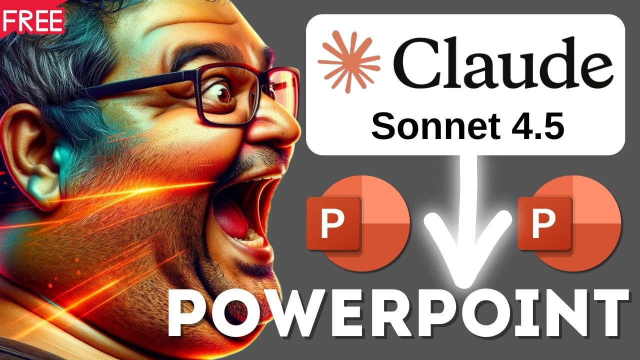 Создавайте презентации PowerPoint бесплатно с помощью Claude 4.5 Sonnet AI