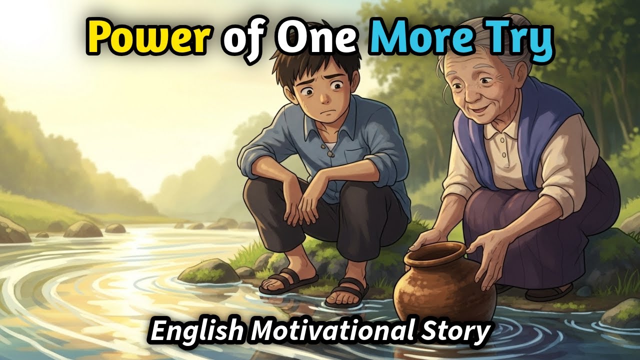 The Power of One More Try | The Failing Student Who Never Gave Up | Motivational Story in English