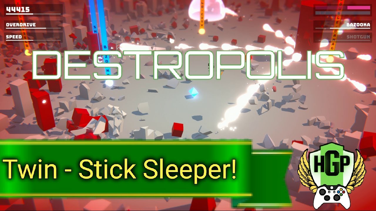 Twin-Stick Sleeper? Destropolis gameplay and thoughts - Nintendo Switch (Steam)