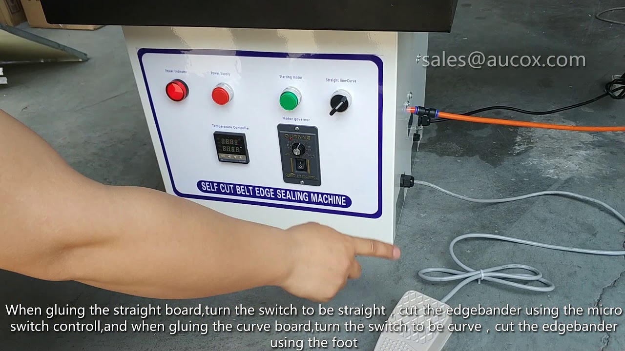 Aucox MY07 edgebanding machine