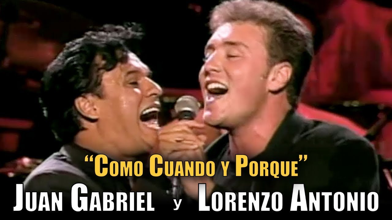 Lorenzo Antonio con Juan Gabriel en Concierto - 