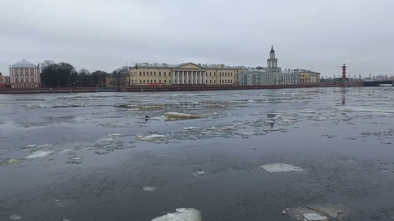 03.2024. Нева - мрачная и красивая)