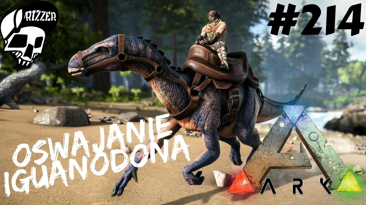 🦕 ARK Survival Evolved PL #214 - Oswajanie Iguanodon - Bardzo Przydatny Dla Nowych Graczy