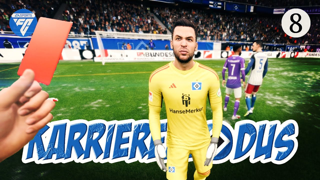 FC 24: DAS WAR NIEMALS ROT ⚽️ HSV Karriere Folge 8
