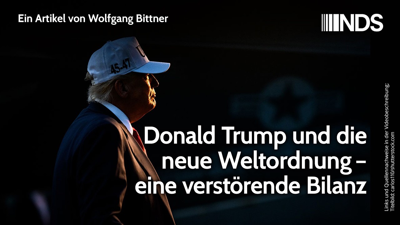 Donald Trump und die neue Weltordnung &ndash; eine verst&ouml;rende Bilanz | NachDenkSeiten-Podcast