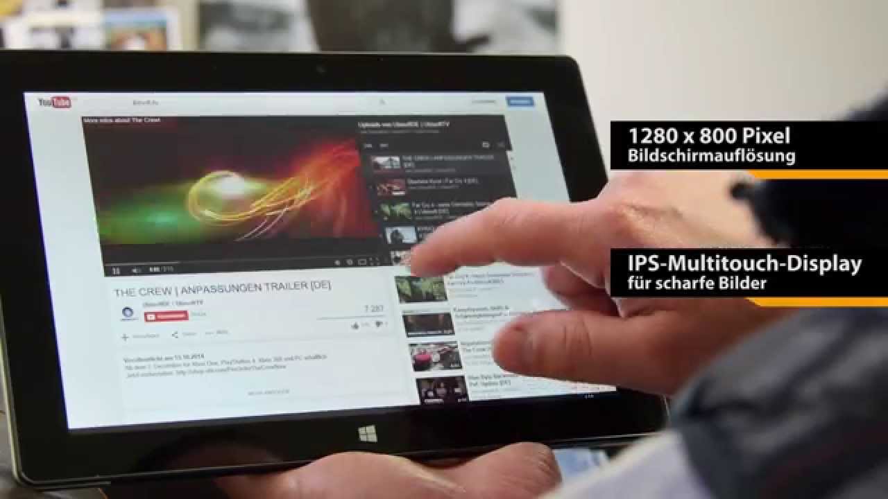 TrekStor SurfTab wintron 10.1 Tutorial 2