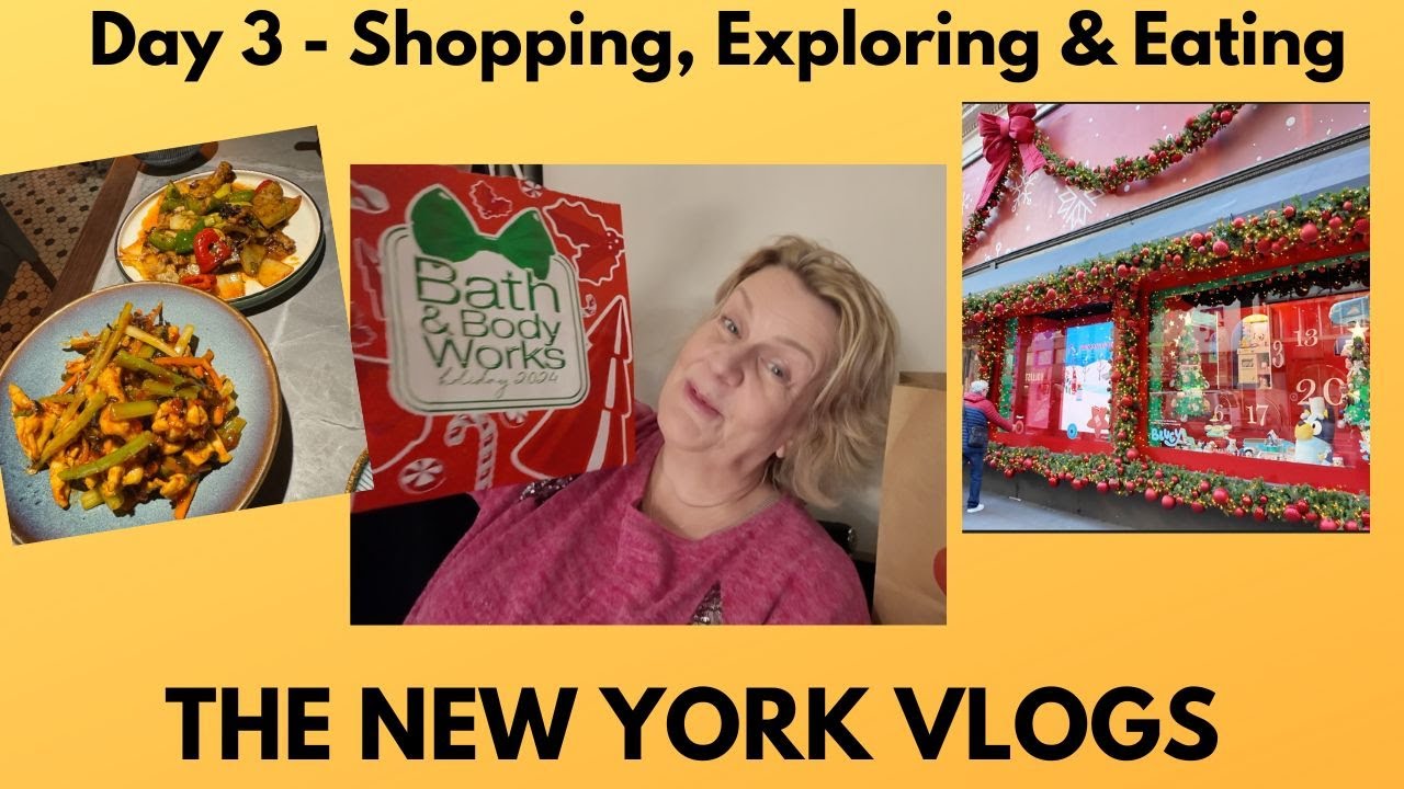 New York Day 3 - Shopping, Exploring & Eating