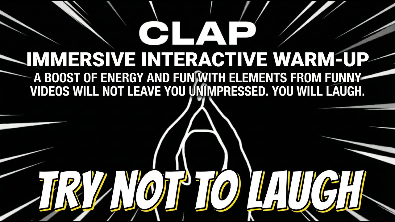 Immersive Interactive Warm-Up | A BOOST OF ENERGY AND FUN | TRY NOT TO LAUGH