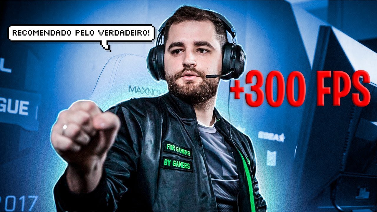 Como MAXIMIZAR O SEUS FPS NO CSGO! (Metódo Recomendado pelo FALLEN!)