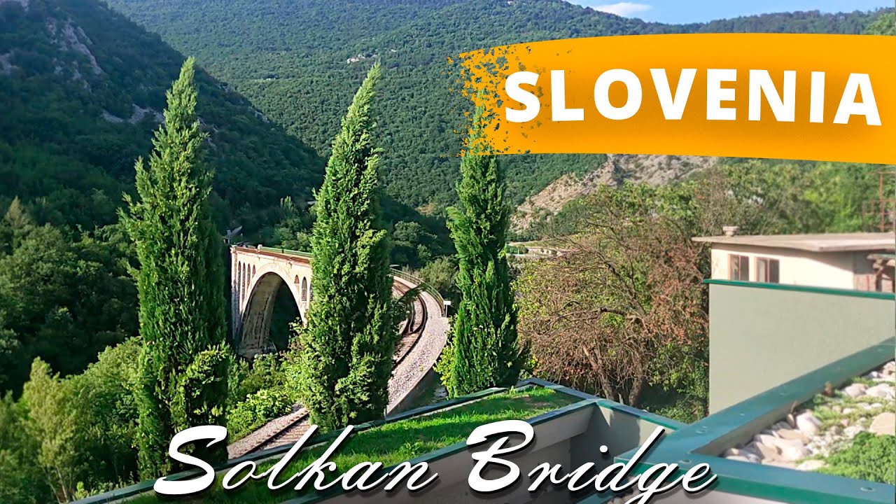 Solkan Bridge/ Вау😉 Удивительный мост в Европе/ Нова Горица