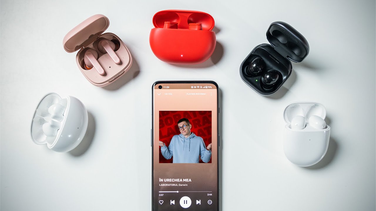 TOP cele mai bune Căști Wireless cu NOISE CANCELLING (review Română)