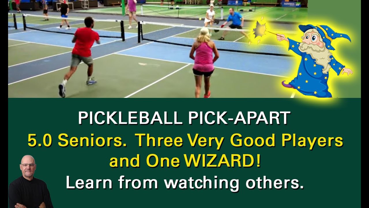Pickleball!  This Shot Will Blow Your Mind!