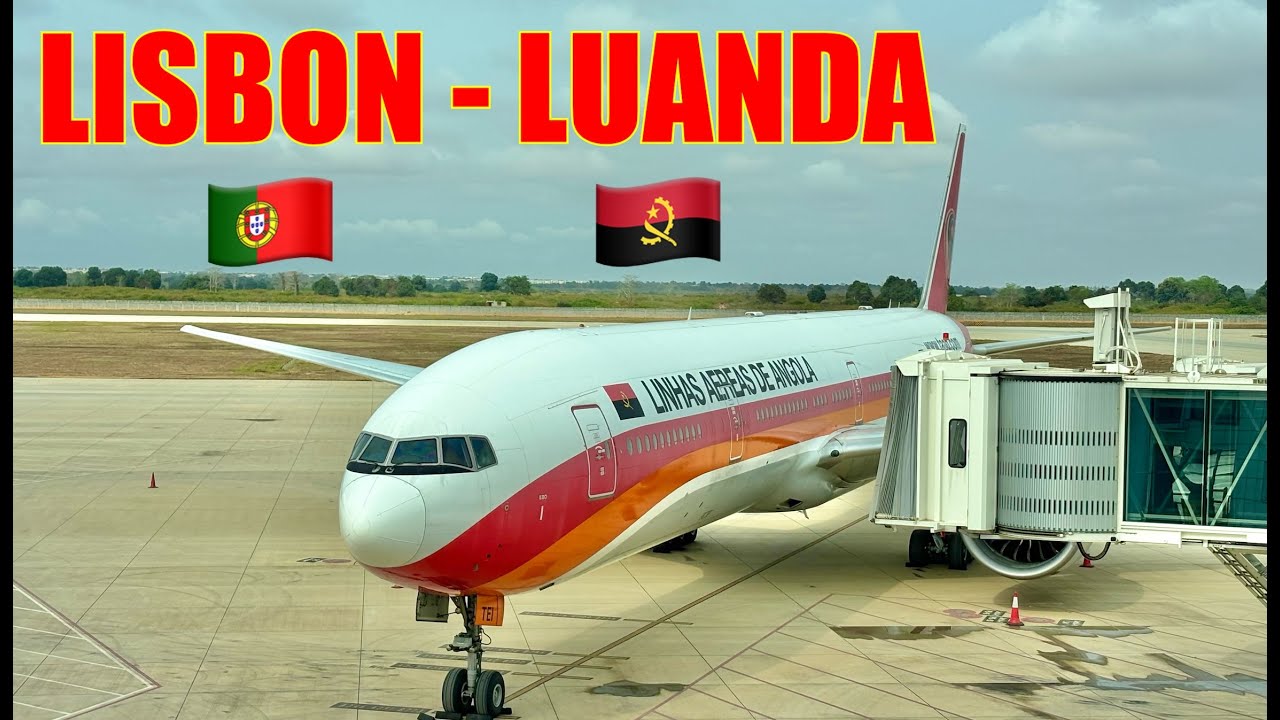 TAAG Angola B777-300ER (ECONOMY) Lisbon - Luanda (new airport)