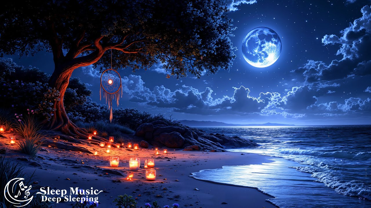 3 Minutes Deep Sleep (No Ads) &bull; Relaxing Sleep Music With Ocean Waves &bull; Subconscious Healing