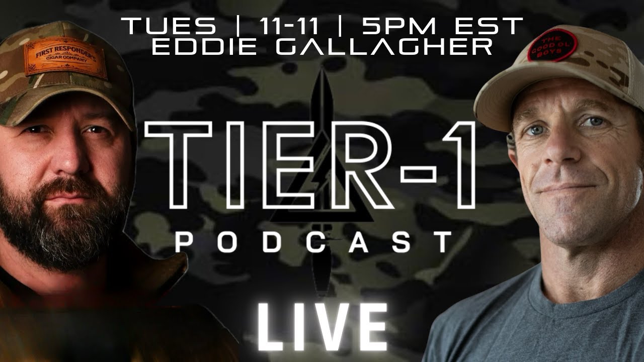 Veterans Day with Eddie Gallagher | Tier1 Podcast Live | Service, Sacrifice, and Brotherhood