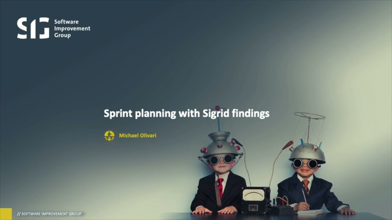SIG | Spring planning with Sigrid findings