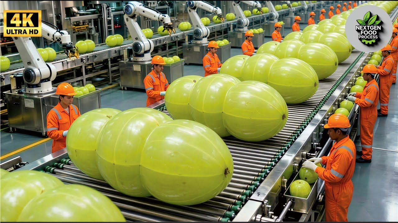 Inside the Amla Processing Plant 🍏 | 1,000,000 LB Washed by Automated Machines!