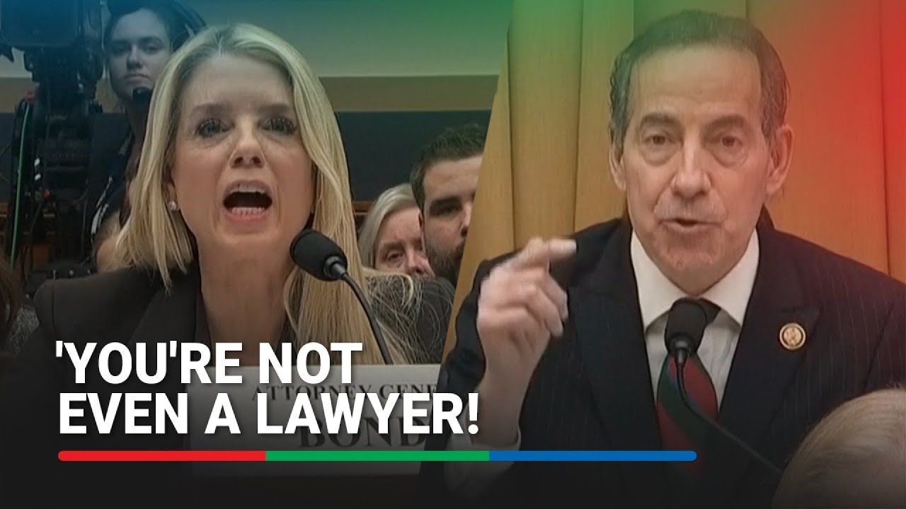 'You don't tell me anything!': Bondi defends DOJ handling of Epstein files | ABS-CBN News