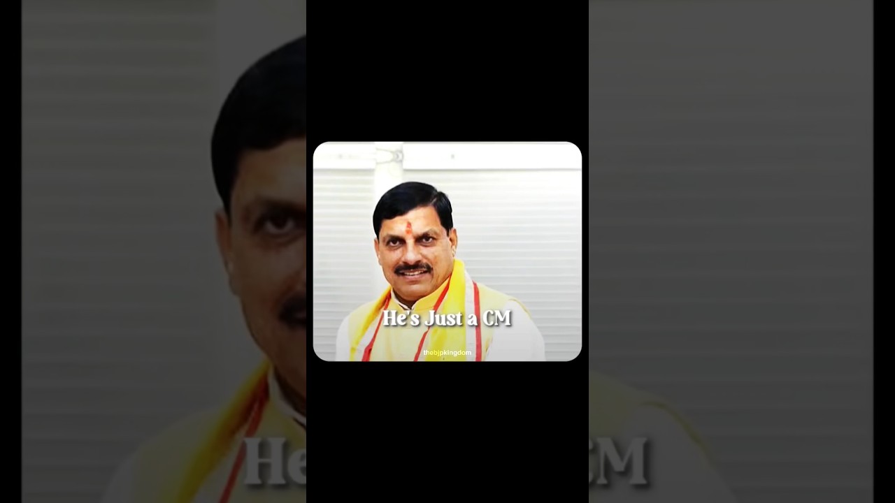 Mohan Yadav Just A CM ?