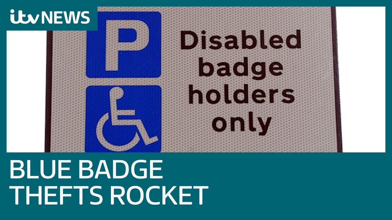 Blue badge thefts rocket - and many councils aren't stopping it | ITV News