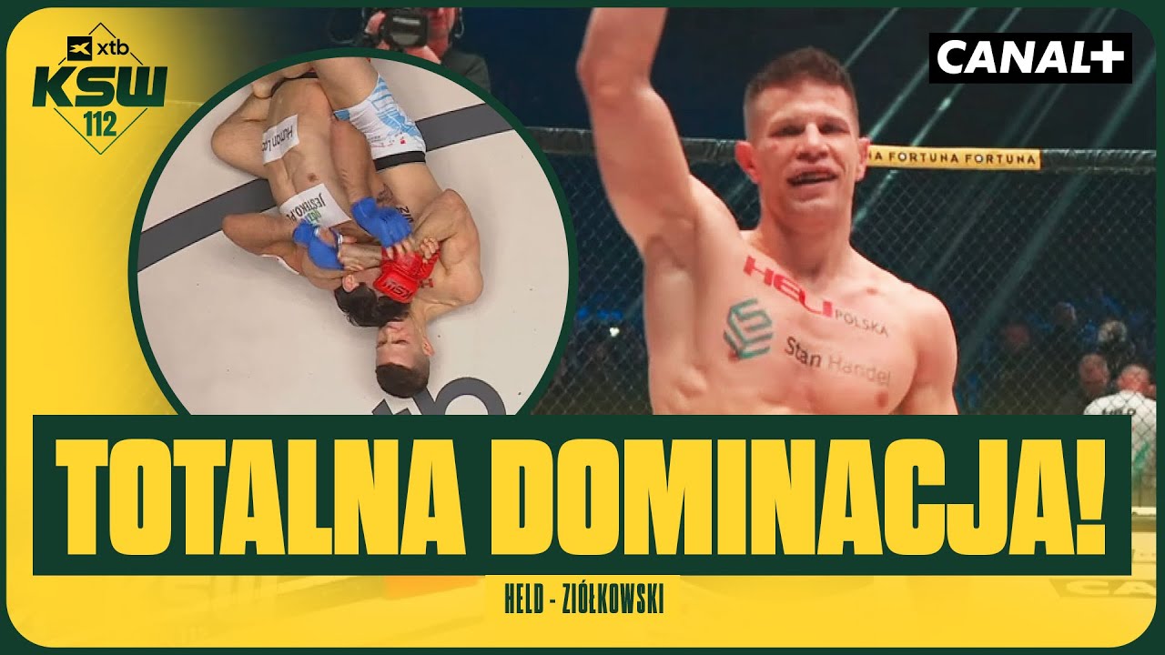 WIELKIE STARCIE W WADZE LEKKIEJ! DEMOLKA W PARTERZE! HELD - ZI&Oacute;ŁKOWSKI, SKR&Oacute;T WALKI (XTB KSW 112)