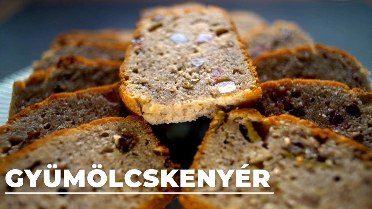 Gyümölcskenyér - Borbás Marcsi szakácskönyve (2020.11.29.)