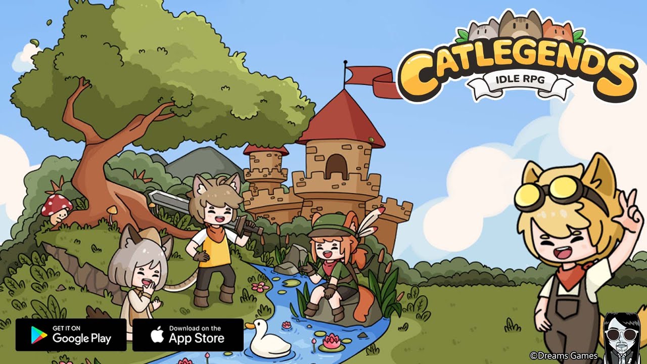 Cat Legends - Idle RPG Global Gameplay Android APK iOS