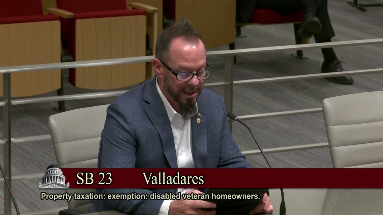 SB 23 JR Wilson Testimony DAV California