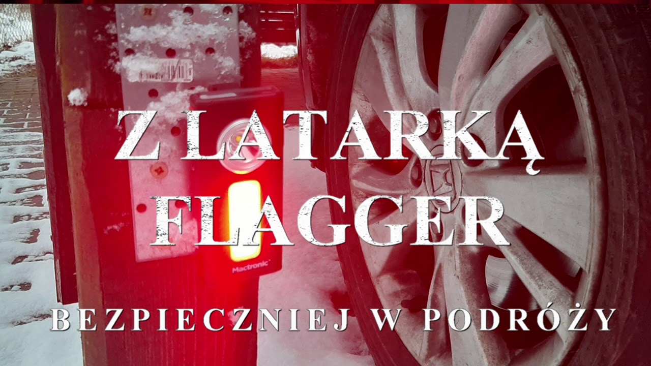Bezpieczeństwo w podr&oacute;ży z Flagger  🔦 500lm