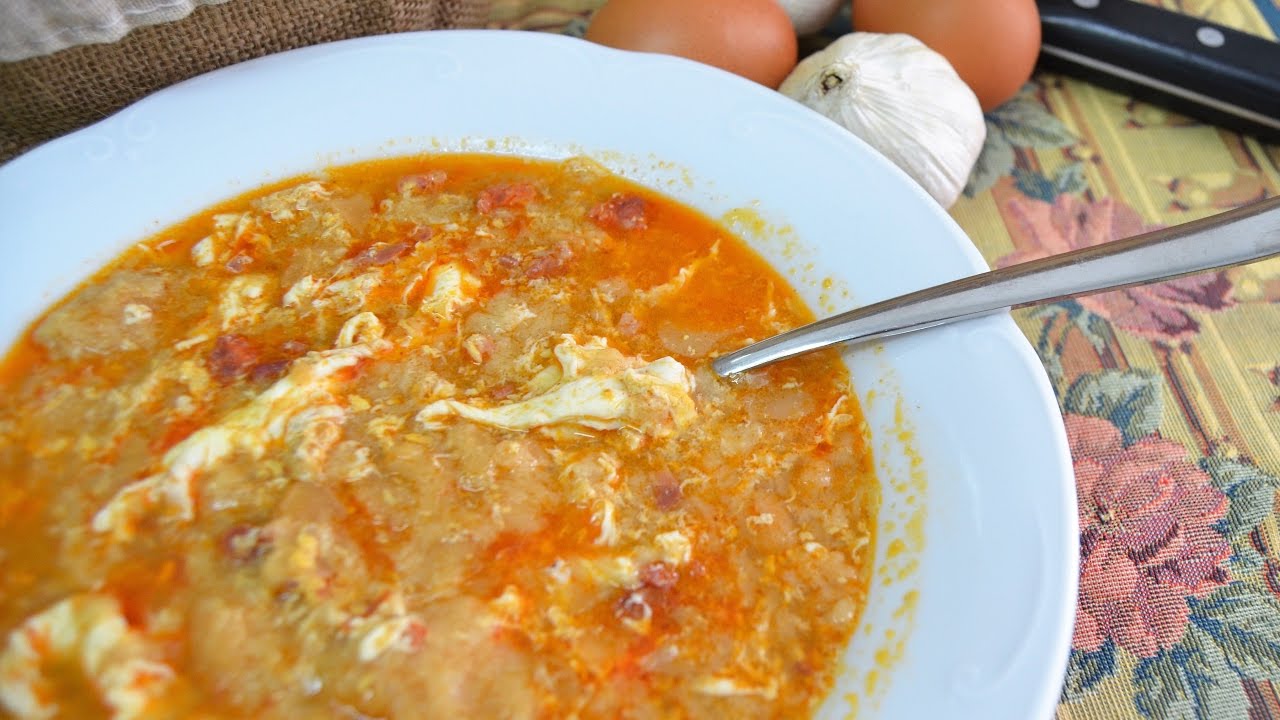 SOPA CASTELLANA O SOPA DE AJO