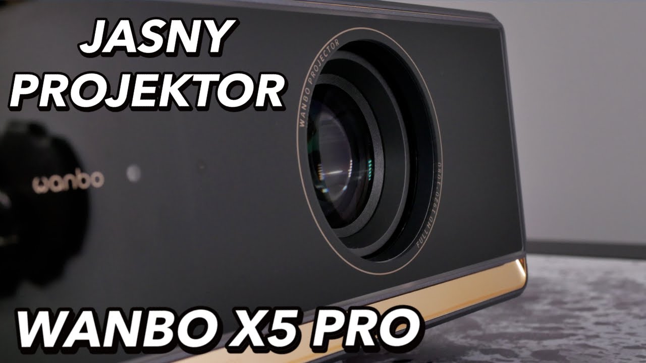 Jasny projektor z Full HD i HDR10 - Wanbo X5 Pro (wersja 2025)
