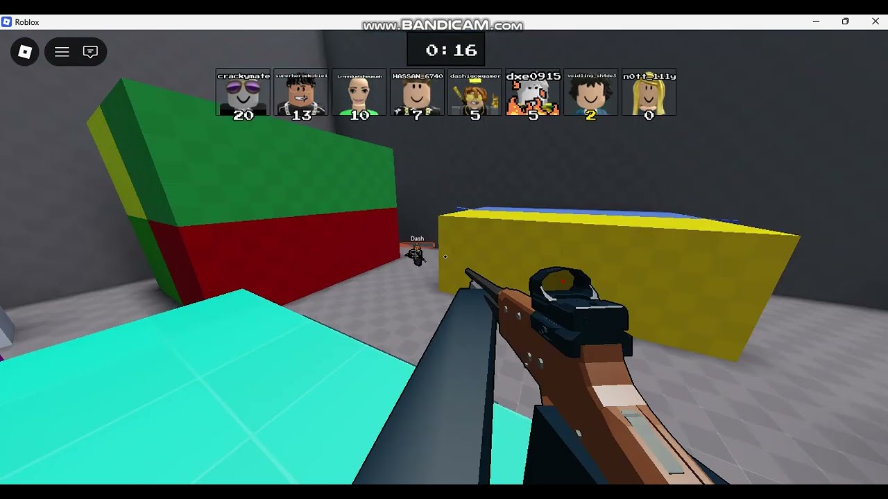 One shot how much in total by Roblox