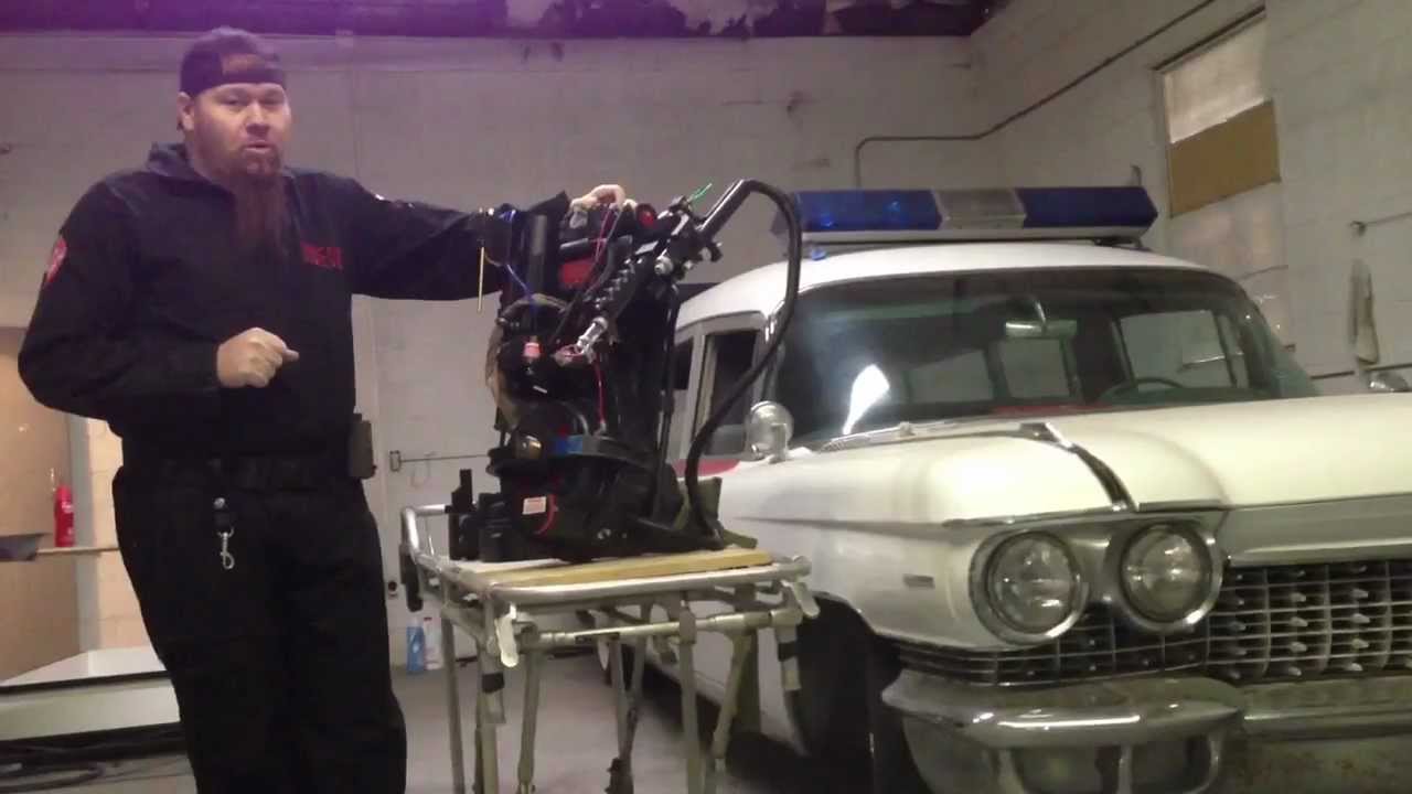 Bob's Prop Shop Ghostbusters Proton Pack with Sound & Lights! (02-23-13)
