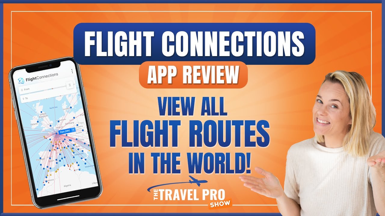 Travel App Review: Flight Connections - View Every Direct Flight in the World!