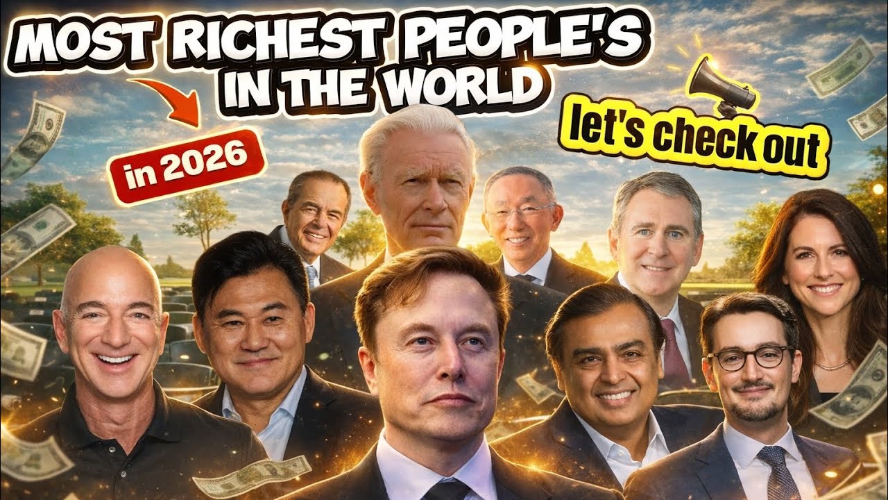 #top  80 Richest People on Earth 💰 | Who Is #1 in 2026?!